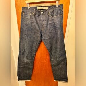Gap 1969 Mens Kaihara Japanese Selvedge/Salvage Denim Jeans Straight Leg 33 x 32